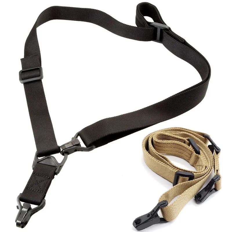 Bretelle fusil universelle multi-missions pêche - Sling réglable AR AK fusil airsoft QD