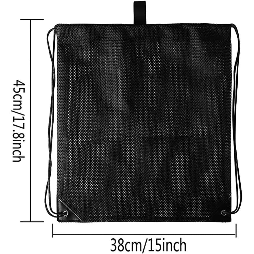 Sac filet pliable avec cordon pour fruits légumes pêche plage rangement équipement léger