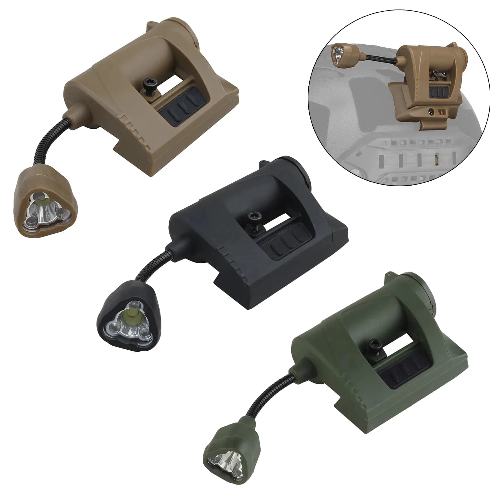 Lampe casque tactique éclairage laser nuit - Accessoire chasse pêche cyclisme équipement outdoor
