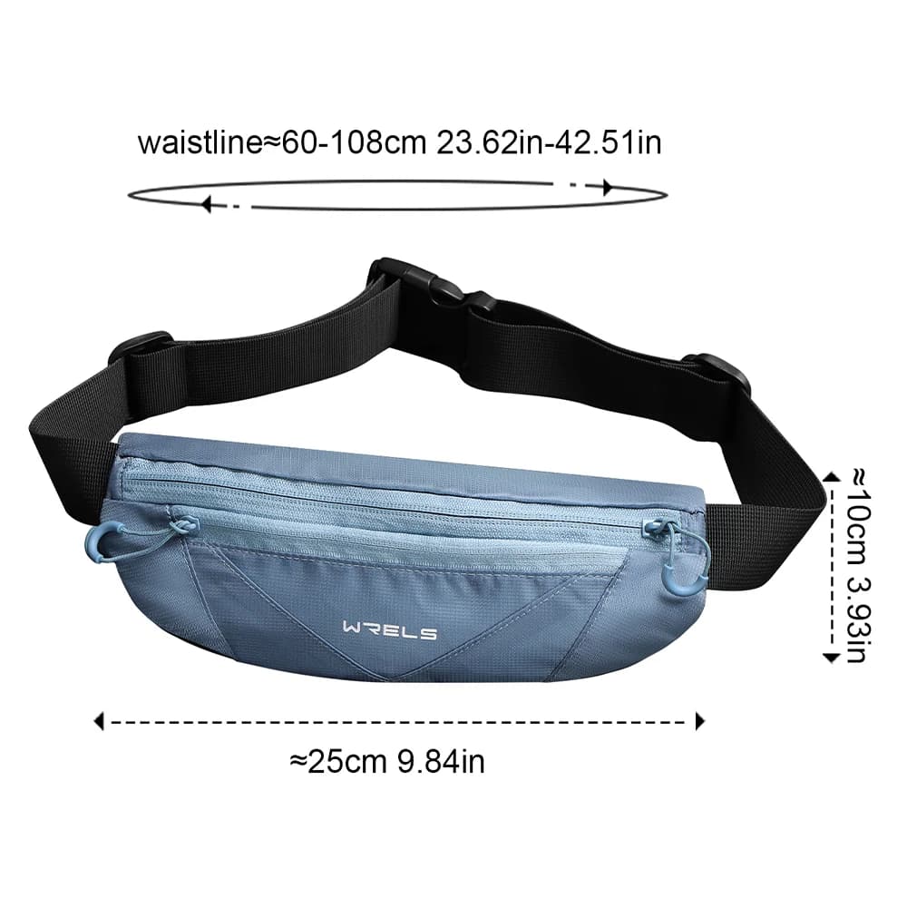 Ceinture running étanche pêche - Sac banane sport marathon jogging cyclisme téléphone pêcheur