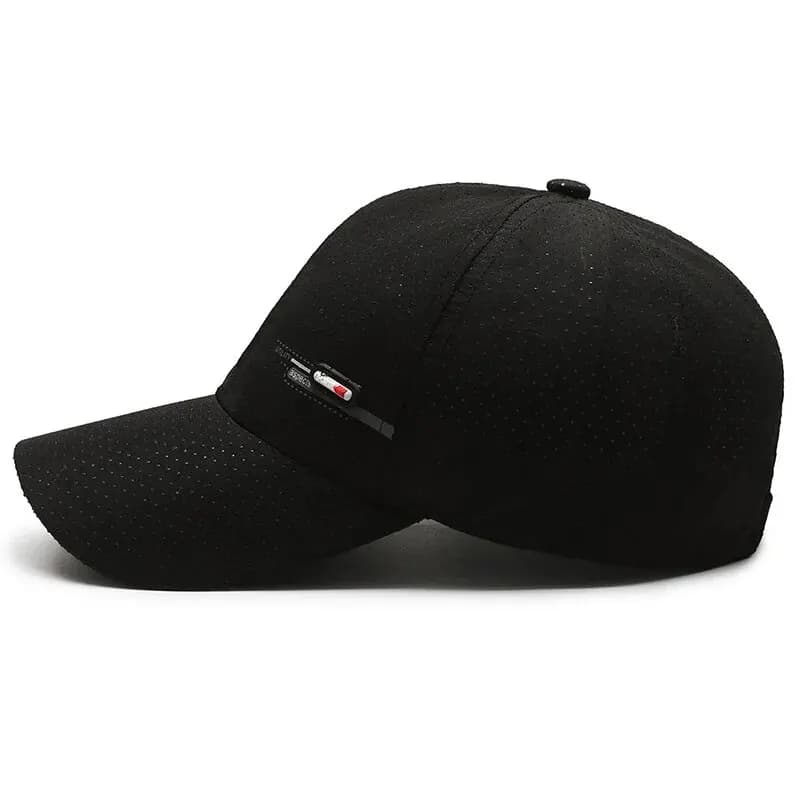 Casquette baseball été cuir label séchage rapide sport canard pêche running tendance homme
