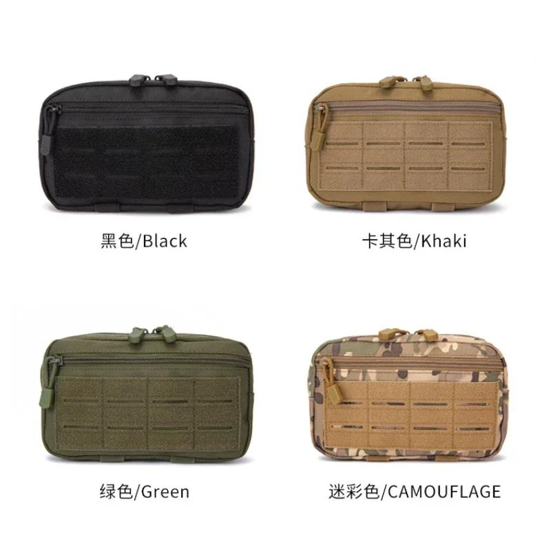 Poche tactique Molle EDC kit premier secours téléphone ceinture urgence pêche