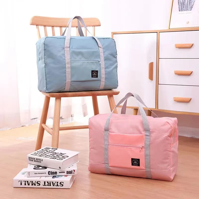 Sac de voyage pliable étanche grande capacité - Pêche et avion - Sac à main épaule femme pliable