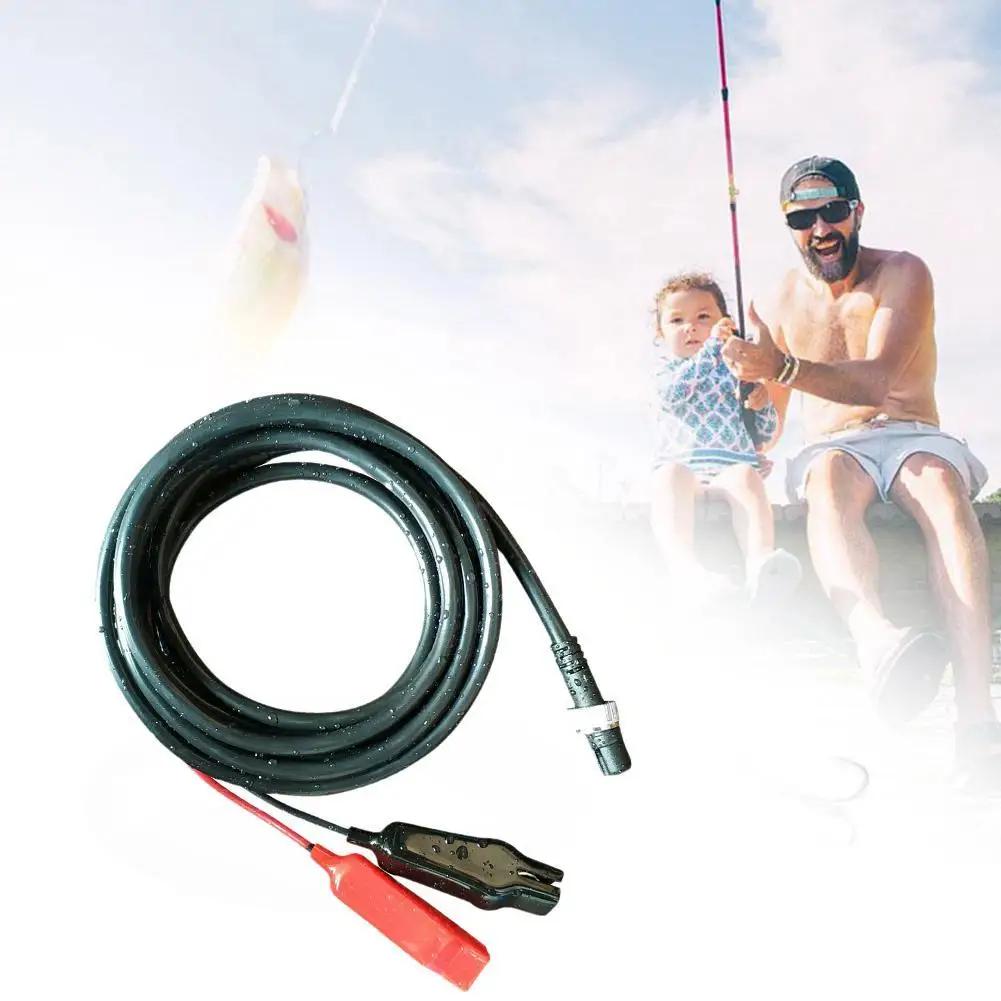 Câble d'alimentation 3 mètres double connecteur pour moulinet électrique Daiwa et Shimano