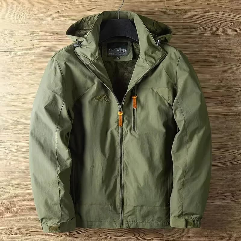 Veste homme imperméable respirante randonnée 2025 - Coupe-vent hooded oversized 7XL vêtements outdoor