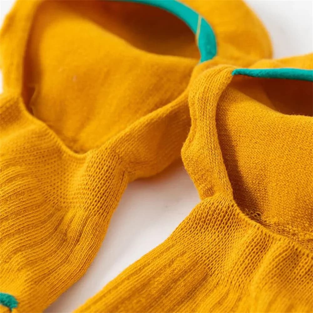 Lot 10 paires chaussettes bateau été invisibles - Antidérapantes fines pour pêche estivale