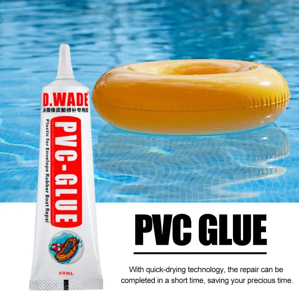 Colle PVC 60ml réparation bateau gonflable - SUP paddle board kayak tube réparation durable étanche