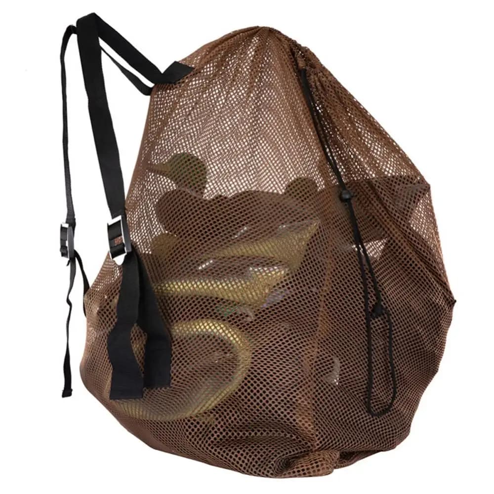 Sac à dos leurres canards oies filet épaule à cordon - Fournitures chasse extérieure transport colvert