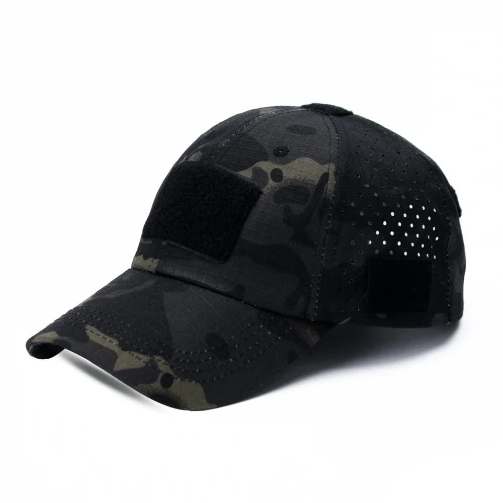 Casquette camouflage pêche homme protection solaire - Baseball cap respirant randonnée chasse camping