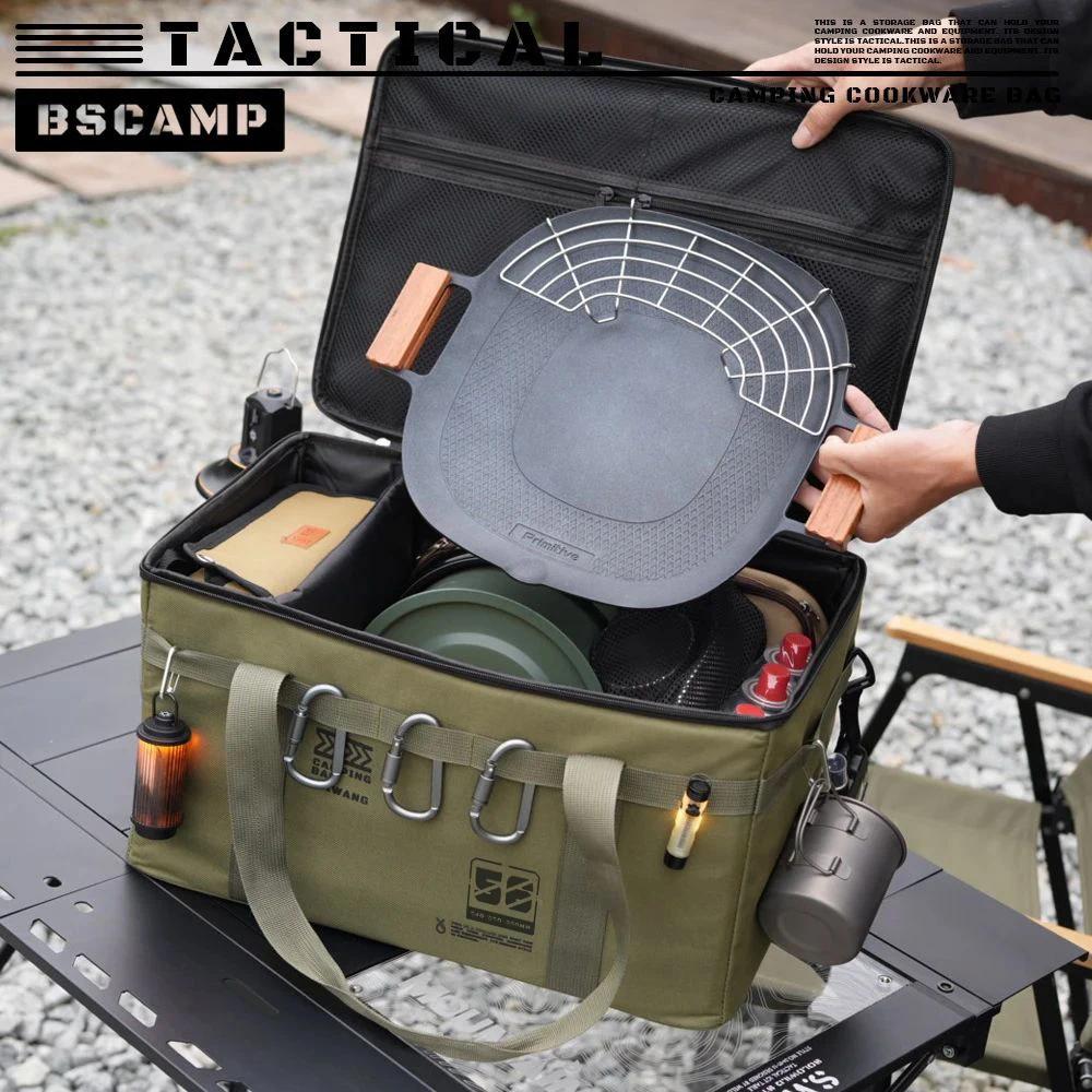 Sac de rangement tactique 30-42L pour matériel de pêche - Boîte isolante pliable étanche transport