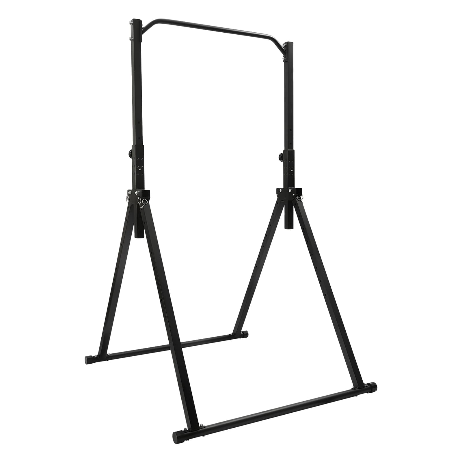 Barre horizontale triangulaire ajustable indépendante - Station traction maison pour pêcheurs - Fitness domicile