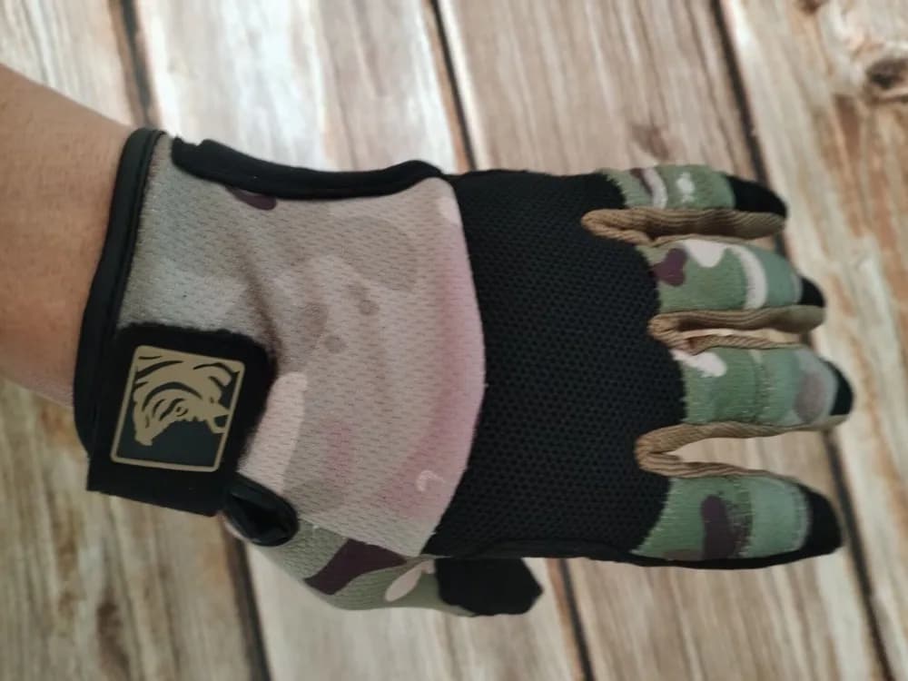 Gants tir tactiques PIG FDT Alpha : camouflage, fonction tactile, matériaux upgrade, pêche sportive
