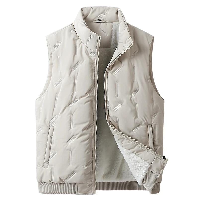 Veste matelassée homme grande taille 8XL à 10XL - Veste d'hiver chaude en duvet de mouton et velours