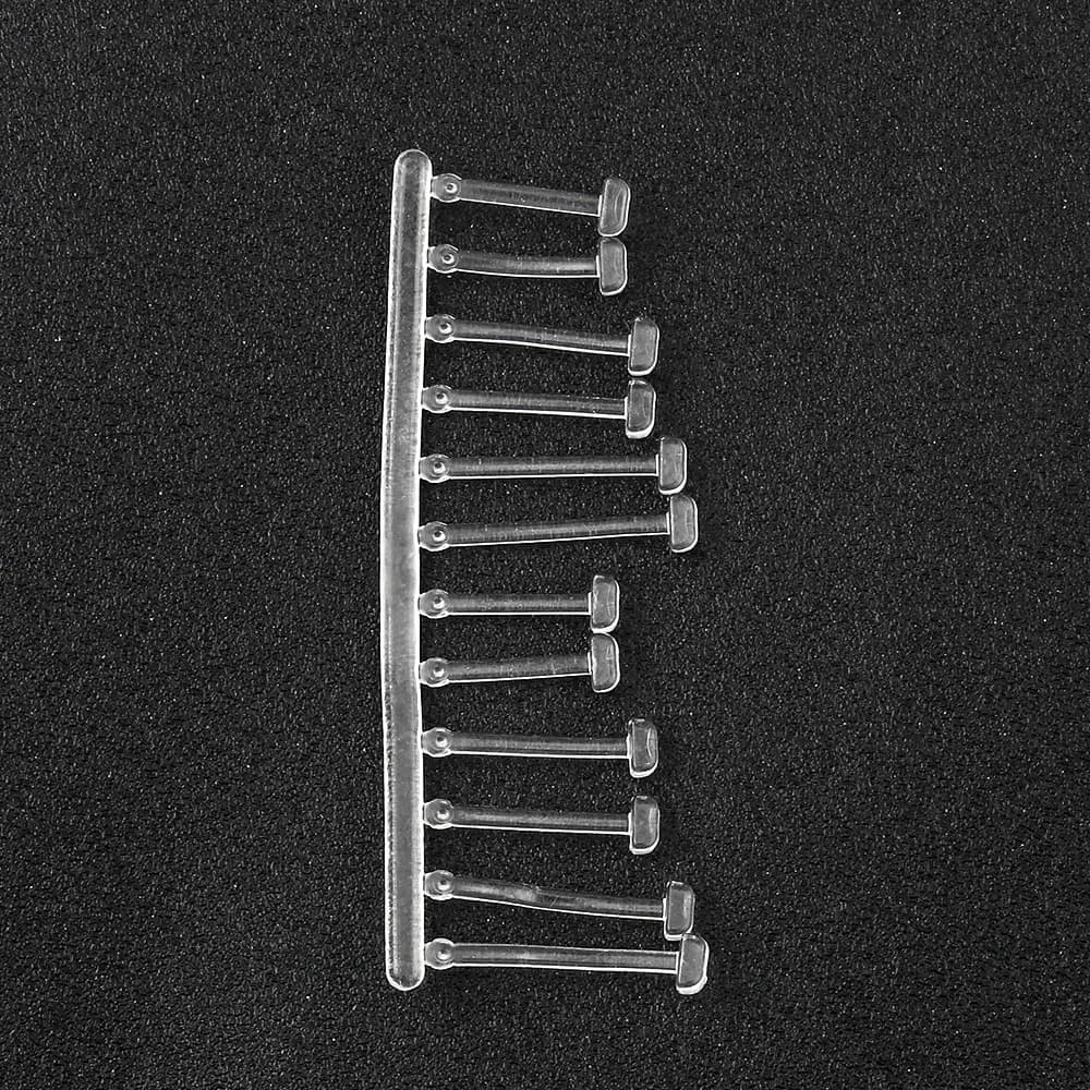 Stoppers anti-fond pour montage hair rig 120 pièces, clairs, pour pêche à la carpe avec pop-up