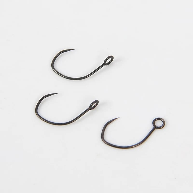 Hameçon truite sans ardillon anti-corrosion LETOYO, paquet de 10 hameçons forgés pour pêche à la mouche et leurres