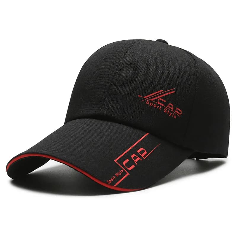 Casquette baseball à long bord pour pêche avec protection solaire intégrale printemps été