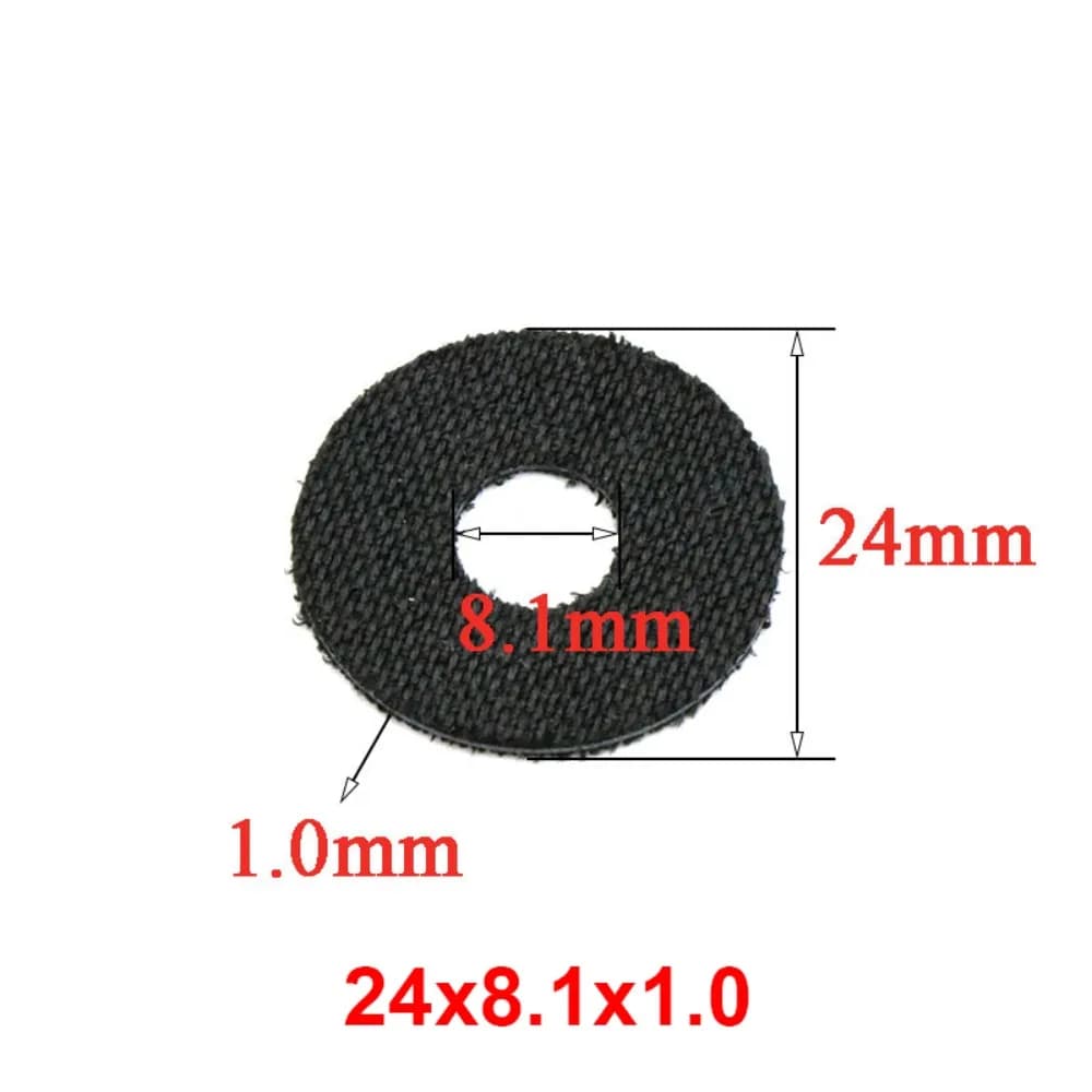 Rondelles frein carbone 1mm pour moulinet - Amélioration freinage pêche - Accessoires moulinets casting