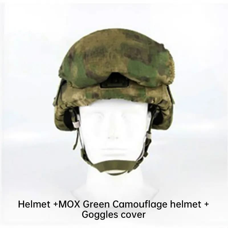 Casque tactique 6b47 pêche et chasse - Protection outdoor avec visière réglable