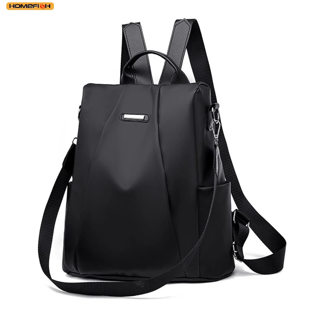 Sac à dos femme Homefish multifonction détachable pour école, voyage et mode - Sac bandoulière casual