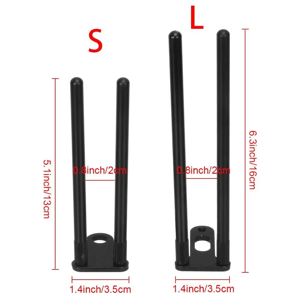 Bâtons Anti-Vent 13-16cm Alliage Aluminium pour Alarme Pêche Carpe Accessoire Stabilité Support