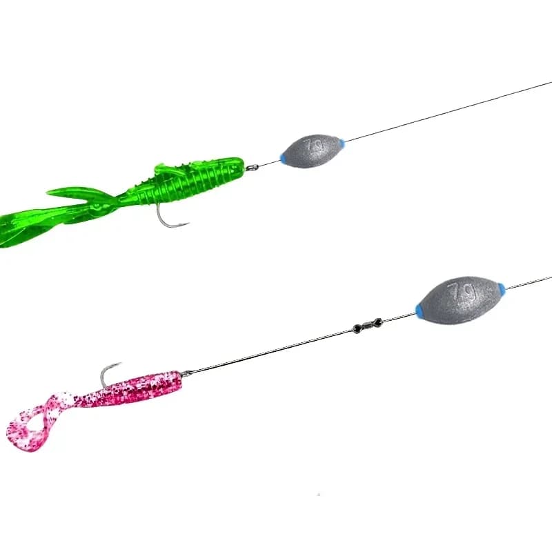 Set plombs oeuf 30/10 avec boîte rangement plombs ovales pour pêche eau douce et mer