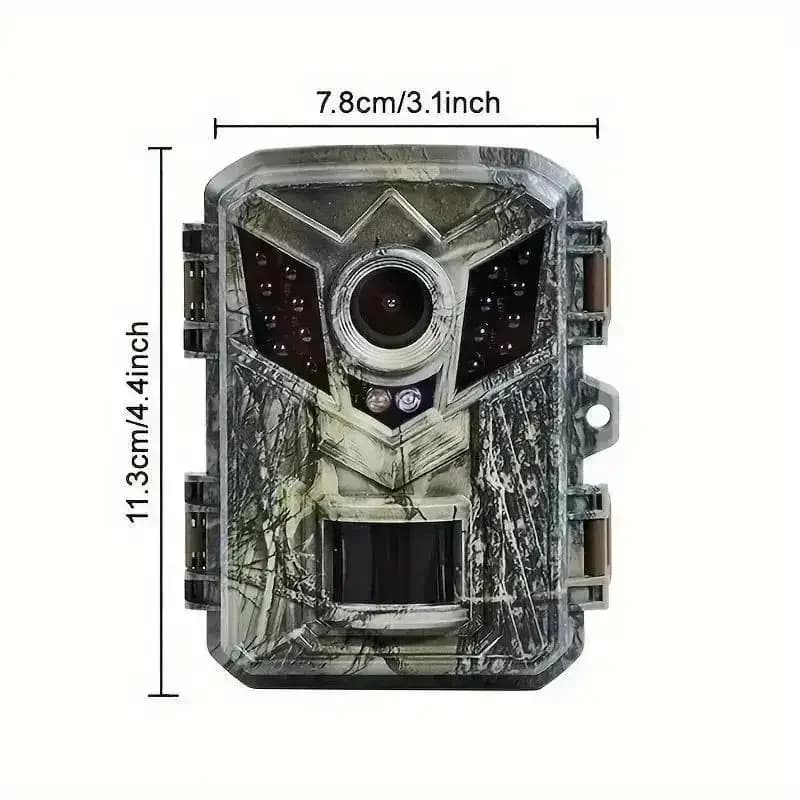Mini caméra de chasse DL006 étanche HD - Surveillance faune infrarouge reconnaissance extérieure compacte
