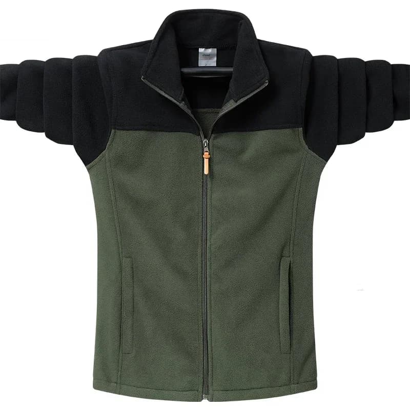 Veste grande taille pêche 6XL à 8XL - Vêtement confortable pour pêcheurs aux mensurations spécifiques