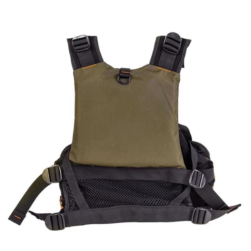 Gilet de pêche adulte portable ultra-fin léger - Mailles respirantes ajustables - Veste technique pêche