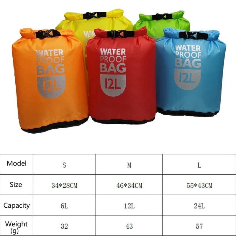 Sac étanche flottant rafting kayak randonnée aquatique natation voile protection affaires sèches