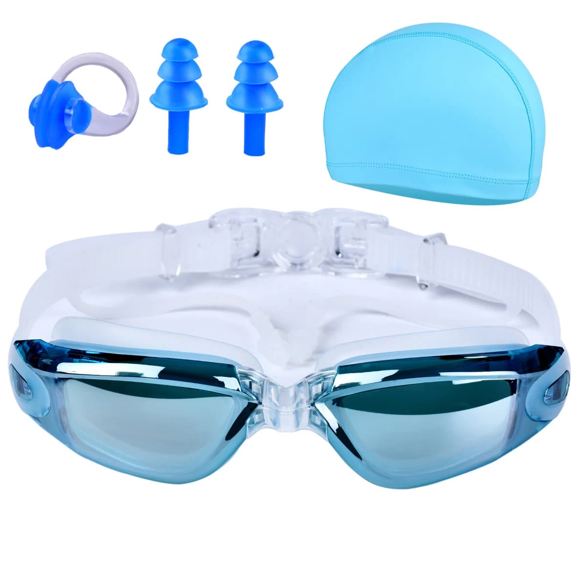 Lunettes de natation waterproof anti-buée haute définition pour hommes et femmes - Vision parfaite