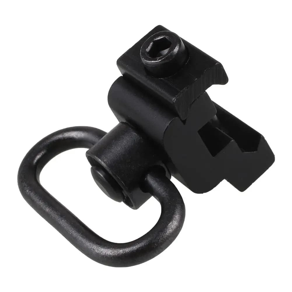 Adaptateur Quick Detach pour élingue - Montage sur rail Weaver/Picatinny 20mm - Pour chasse et tir