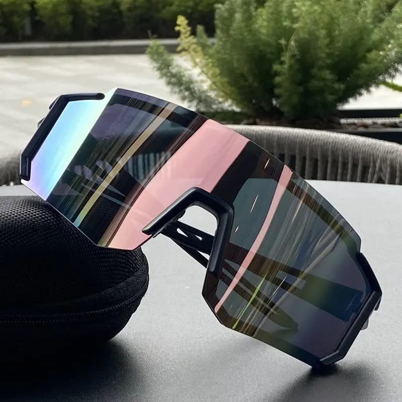 Lunettes de sport design fashion pour vélo montagne pêche ski hommes femmes protection UV400 anti-vent