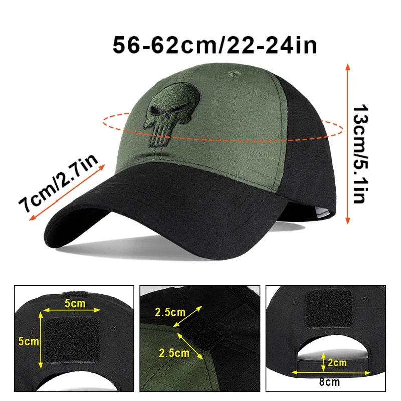 Casquette tactique snapback pêche été - Protection solaire pêche chasse sport outdoor