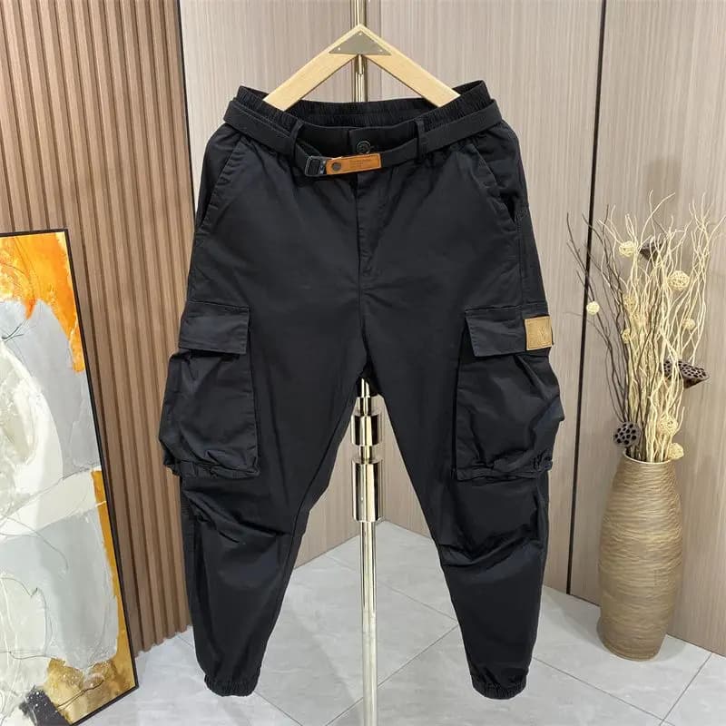 Pantalon harem fashion confort élastique poches cargo - Vêtements pêche décontractée