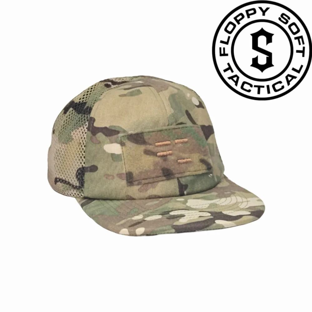 Chapeau soleil pliable 4 côtés mesh tactique pêche randonnée protection UV pliage compact