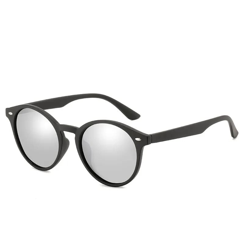 Lunettes de soleil polarisées rondes vintage - UV400 pour conduite et pêche confortable