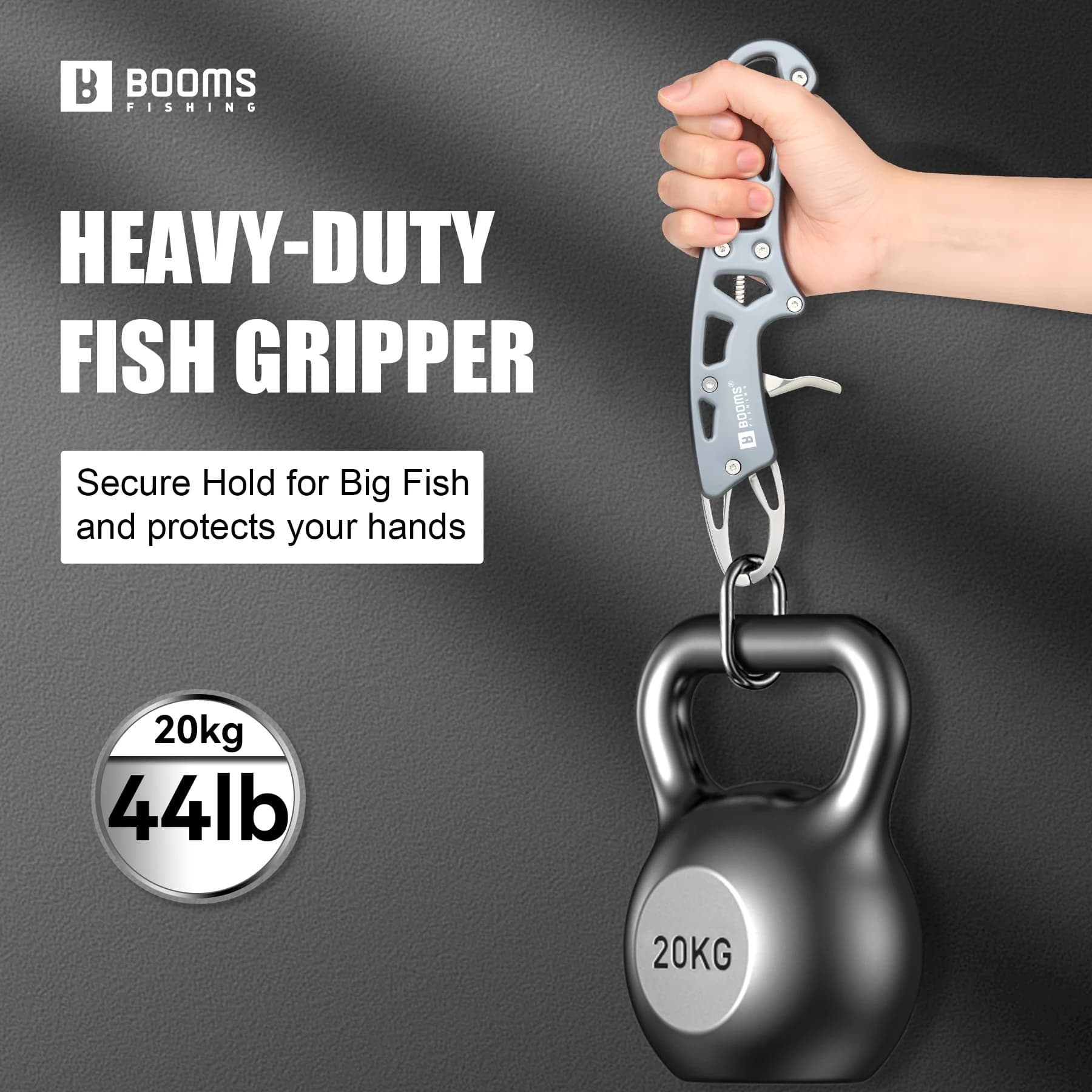Pince de préhension pour poisson en alliage d'aluminium léger et robuste accessoire pêche