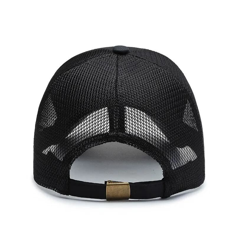 Casquette baseball outdoor mesh respirante pêche été légère version coréenne unisexe