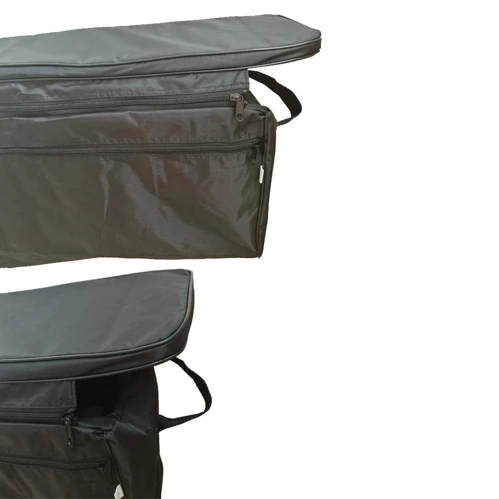Sac de rangement sous siège pour canoë et kayak avec coussin rembourré - Accessoire pêche confort