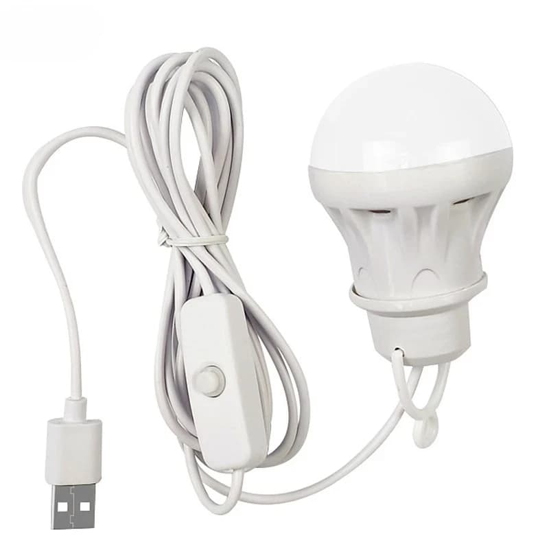 Lampe LED camping rechargeable USB lanterne suspendue pour tente travail BBQ pêche équipement extérieur