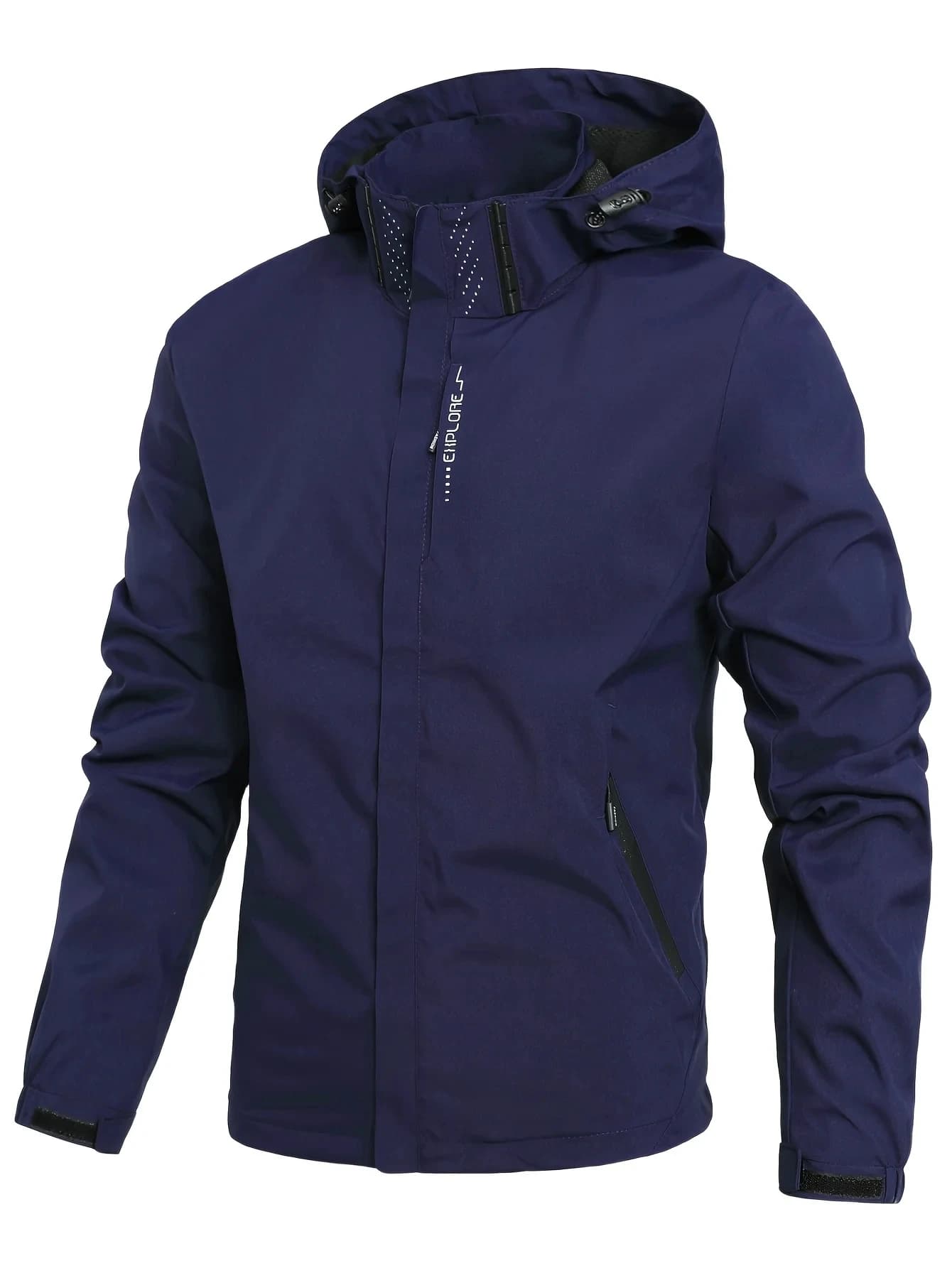 Veste pluie légère pêche montagne - Vêtement imperméable technique pour pêche en altitude