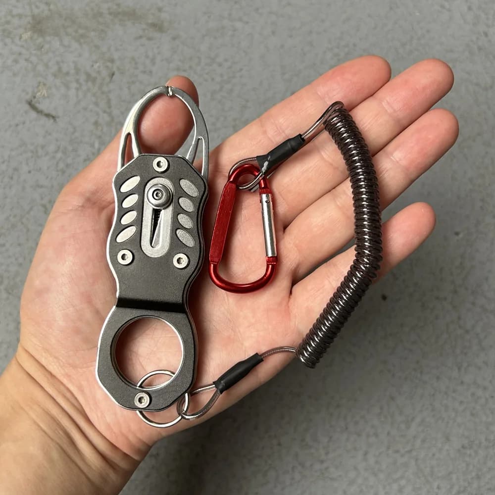 Pince à lèvres poisson inox 304 anti-rouille DNDYUJU pour pêche professionnelle portable