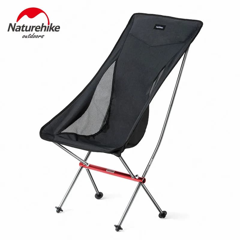 Chaise compacte pliante Naturehike ultralégère - Siège pêche pique-nique plage aluminium portable