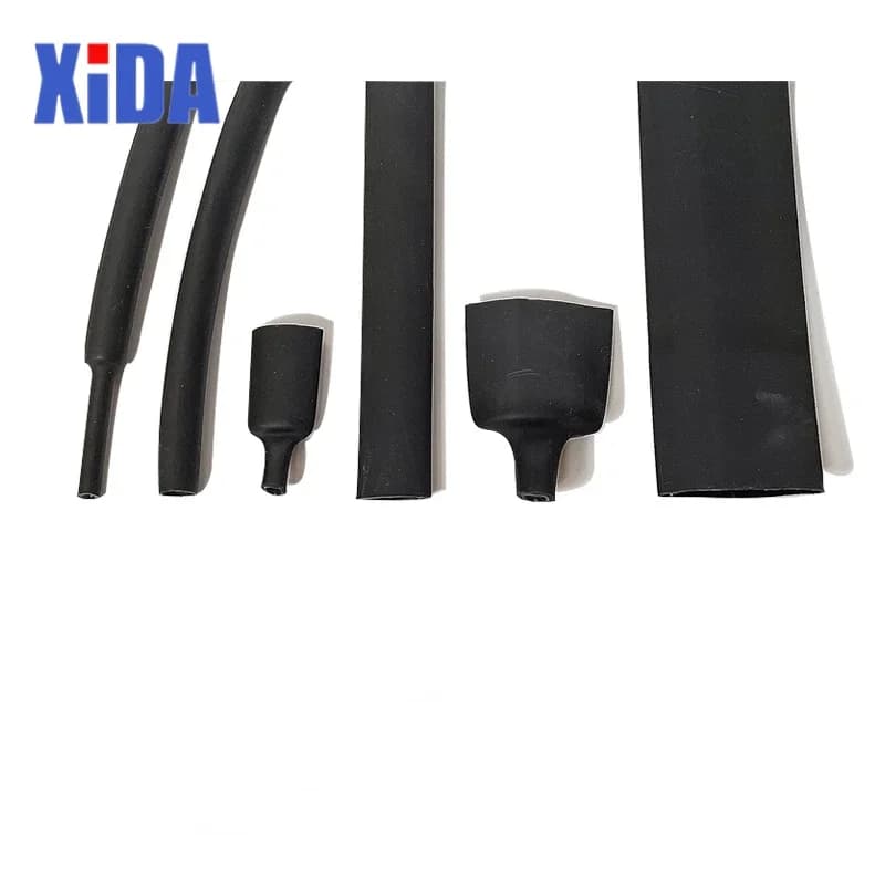 Gaine thermorétractable double paroi avec colle 4:1 - 1m pour protection câbles et connexions étanches