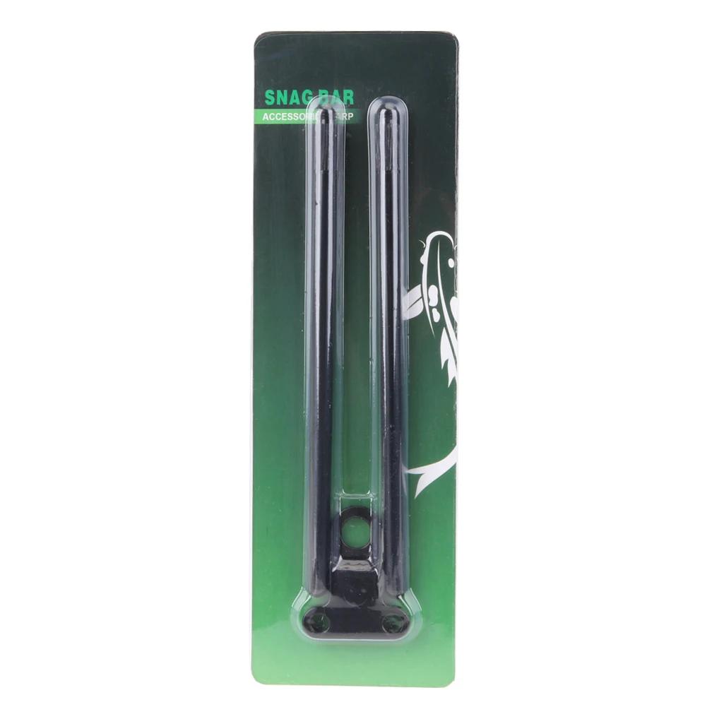 Barres anti-accrochage aluminium pour détecteurs de touches pêche carpe - 1/2/3/4/5PCS noir anti-vent