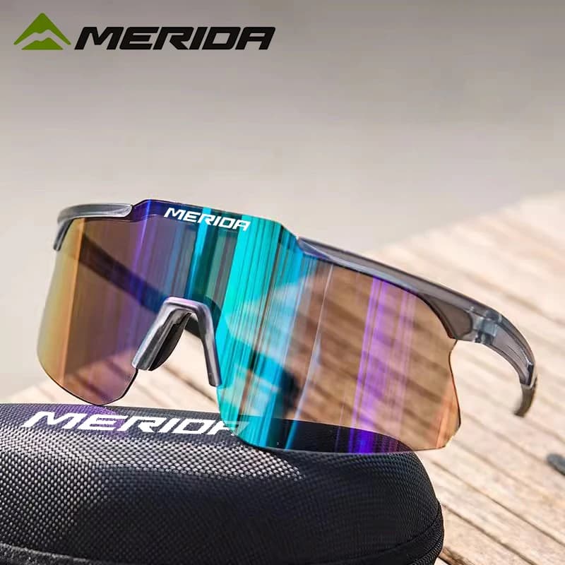 Lunettes Merida pêche VTT - Verres REVO anti-brouillard certifiés pour pêche en montagne