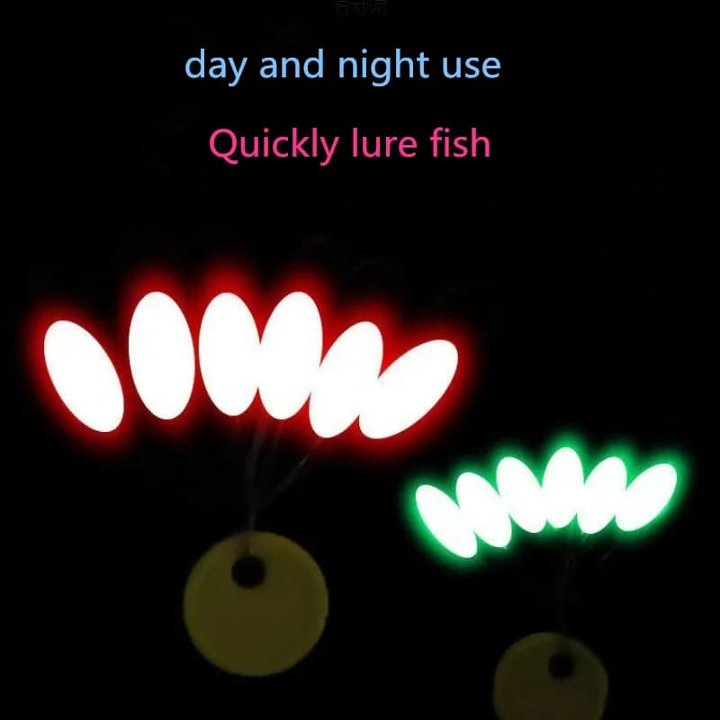 36 boules ovales luminescentes pour pêche carpe nocturne - 6 sachets de haricots flottants 7 étoiles