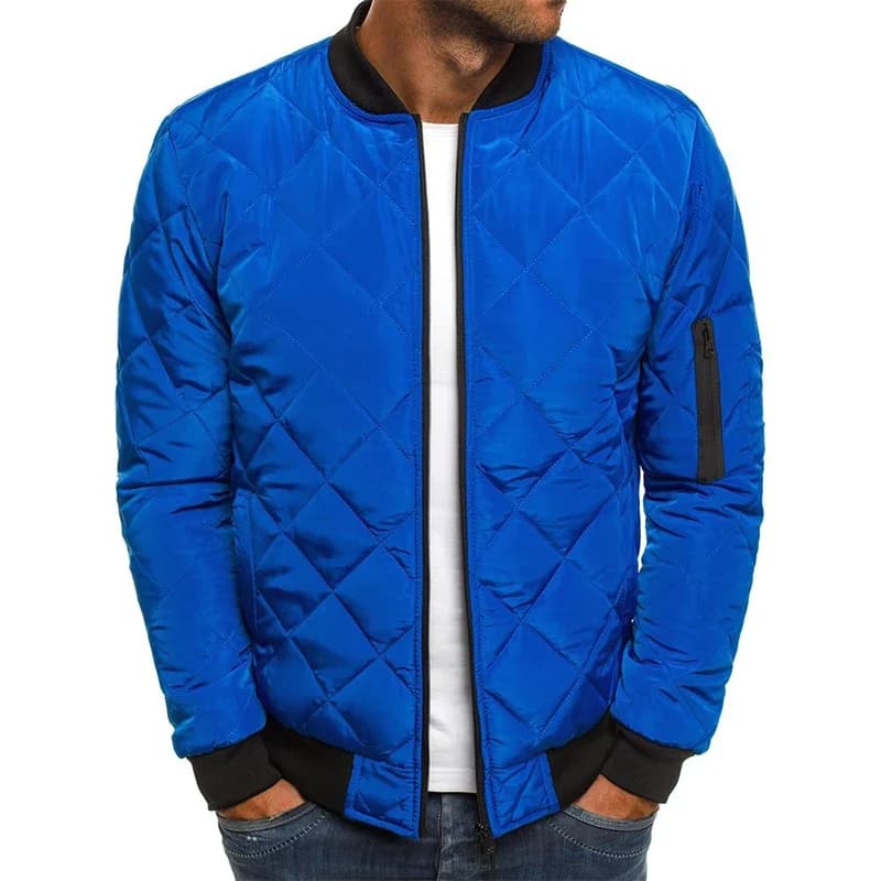 Veste baseball homme pêche hiver col mesh pressé légère vintage vol casual pêche outdoor