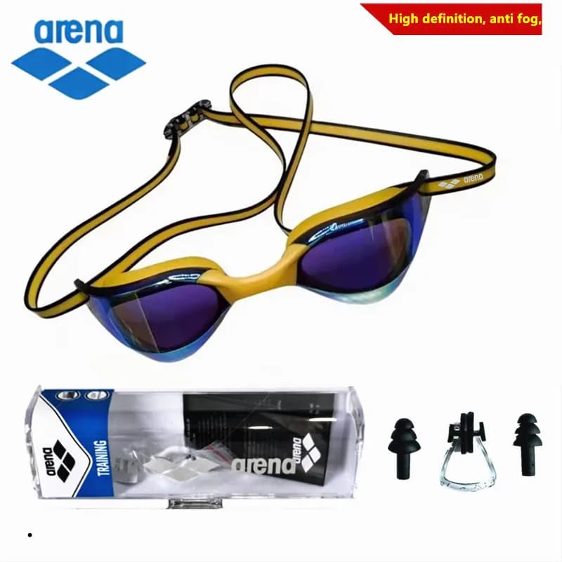 ARENA lunettes de compétition natation professionnelles étanches anti-buée HD UV400 entraînement