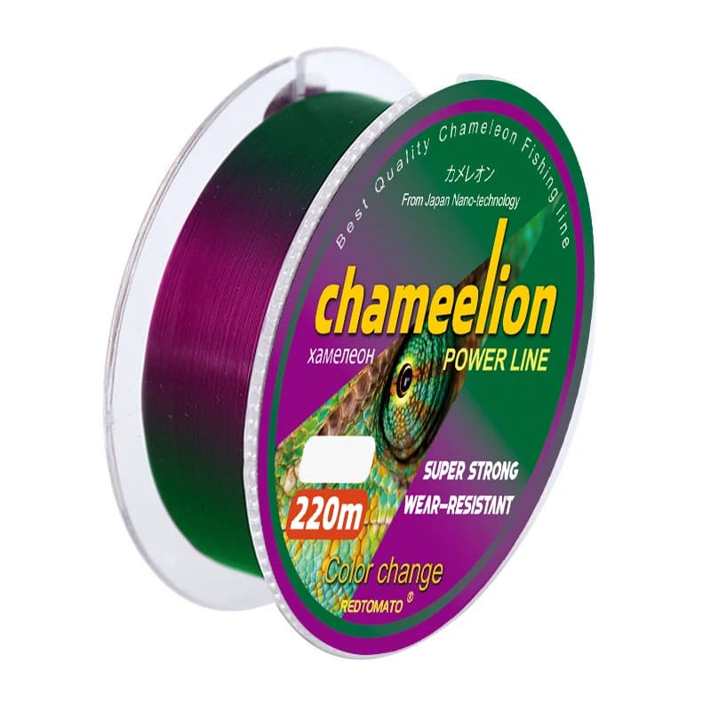 Fil japonais 220m couleur changeante - Monofilament fluorocarbone coating nylon résistant pêche
